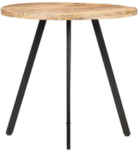 Esstisch 80 cm Raues Mangoholz