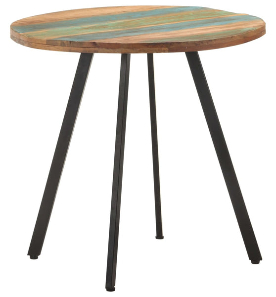 Esstisch 80 cm Altholz Massiv
