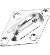 6-tlg. Sonnensegel-Befestigungsset Edelstahl