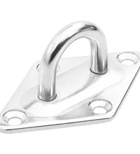 6-tlg. Sonnensegel-Befestigungsset Edelstahl