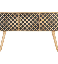 Sideboard 118x35x75 cm Massivholz Mango