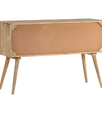 Sideboard 118x35x75 cm Massivholz Mango