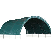 Weidezelt PVC 3,7x3,7 m Grün