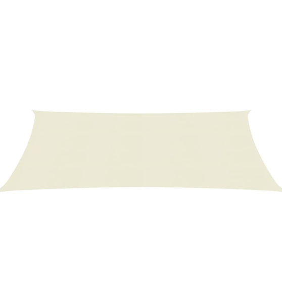 Sonnensegel 160 g/m² Creme 2,5x5 m HDPE