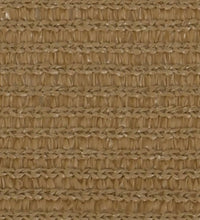 Sonnensegel 160 g/m² Taupe 2,5x2,5 m HDPE