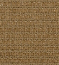 Sonnensegel 160 g/m² Taupe 4x4 m HDPE