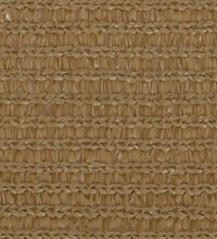 Sonnensegel 160 g/m² Taupe 4,5x4,5 m HDPE