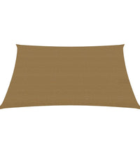 Sonnensegel 160 g/m² Taupe 2x2,5 m HDPE