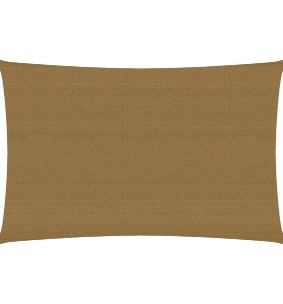 Sonnensegel 160 g/m² Taupe 2x4 m HDPE