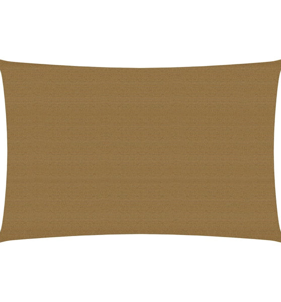 Sonnensegel 160 g/m² Taupe 2,5x4,5 m HDPE