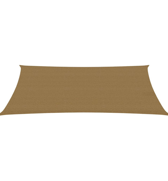 Sonnensegel 160 g/m² Taupe 2,5x4,5 m HDPE