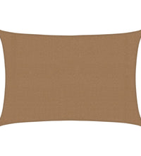 Sonnensegel 160 g/m² Taupe 3x4 m HDPE