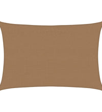 Sonnensegel 160 g/m² Taupe 4x6 m HDPE