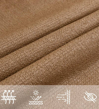 Sonnensegel 160 g/m² Taupe 4x6 m HDPE