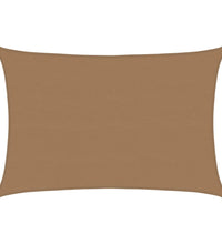 Sonnensegel 160 g/m² Taupe 5x6 m HDPE