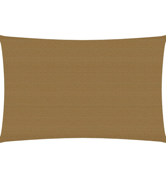 Sonnensegel 160 g/m² Taupe 5x7 m HDPE