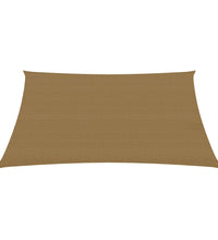 Sonnensegel 160 g/m² Taupe 6x7 m HDPE