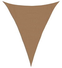 Sonnensegel 160 g/m² Taupe 3x4x4 m HDPE