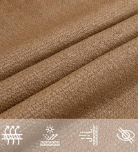 Sonnensegel 160 g/m² Taupe 6x6x6 m HDPE