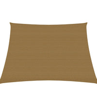 Sonnensegel 160 g/m² Taupe 4/5x4 m HDPE