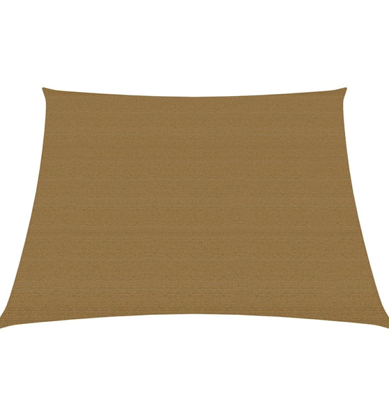 Sonnensegel 160 g/m² Taupe 4/5x4 m HDPE