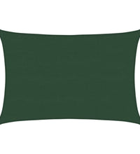 Sonnensegel 160 g/m² Dunkelgrün 5x6 m HDPE