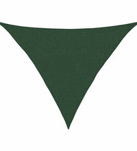 Sonnensegel 160 g/m² Dunkelgrün 2,5x2,5x3,5 m HDPE