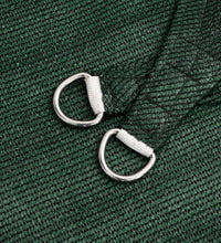 Sonnensegel 160 g/m² Dunkelgrün 2,5x2,5x3,5 m HDPE