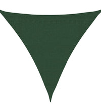 Sonnensegel 160 g/m² Dunkelgrün 3x3x3 m HDPE