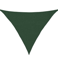 Sonnensegel 160 g/m² Dunkelgrün 3x3x4,2 m HDPE