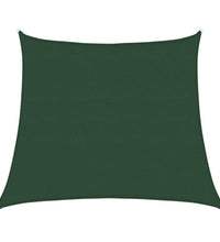 Sonnensegel 160 g/m² Dunkelgrün 4/5x4 m HDPE