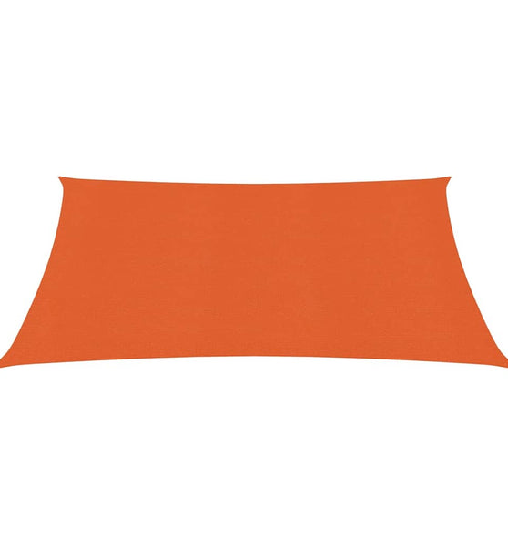 Sonnensegel 160 g/m² Orange 2,5x2,5 m HDPE