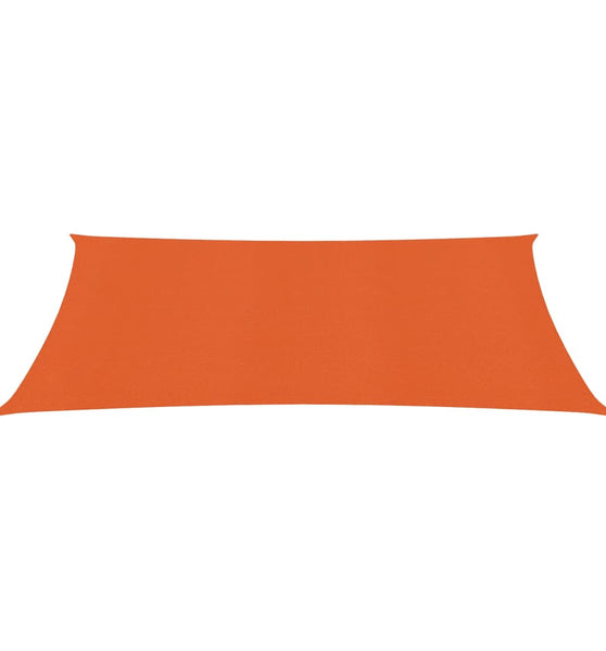 Sonnensegel 160 g/m² Orange 2x3,5 m HDPE