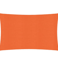 Sonnensegel 160 g/m² Orange 2x4 m HDPE