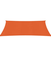 Sonnensegel 160 g/m² Orange 2x4 m HDPE