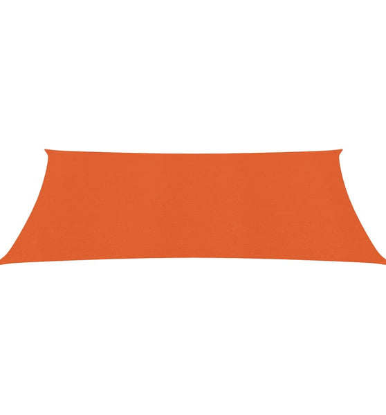 Sonnensegel 160 g/m² Orange 2x4 m HDPE