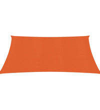 Sonnensegel 160 g/m² Orange 2,5x3 m HDPE