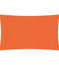 Sonnensegel 160 g/m² Orange 2,5x5 m HDPE