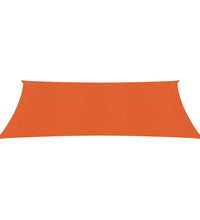 Sonnensegel 160 g/m² Orange 2,5x5 m HDPE