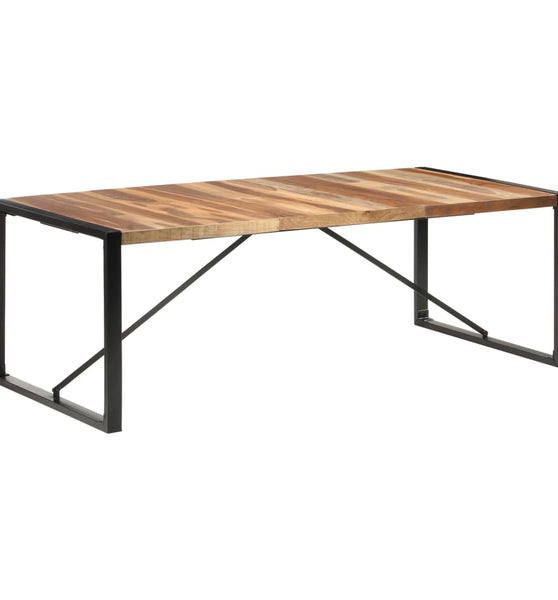 Esstisch 220x100x75 cm Massivholz