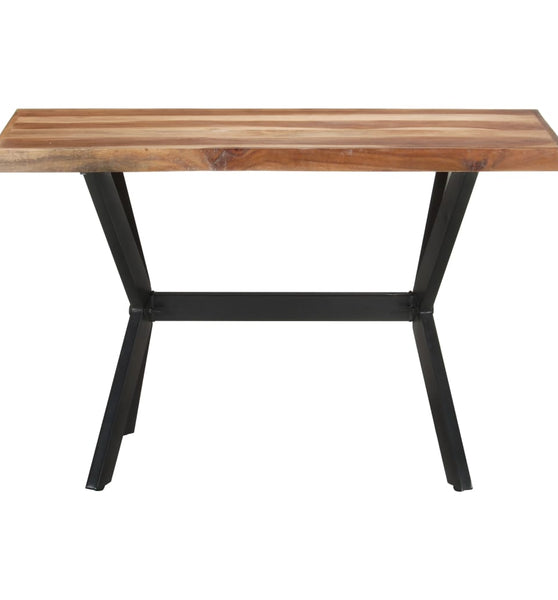 Esstisch 120x60x75 cm Massivholz Honigfarben