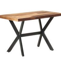 Esstisch 120x60x75 cm Massivholz Honigfarben