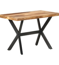 Esstisch 120x60x75 cm Massivholz Honigfarben