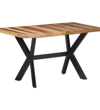 Esstisch 140x70x75 cm Massivholz Honigfarben