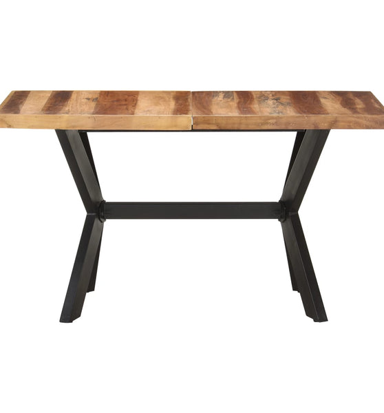 Esstisch 140x70x75 cm Massivholz Honigfarben