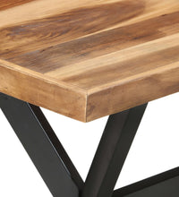 Esstisch 140x70x75 cm Massivholz Honigfarben