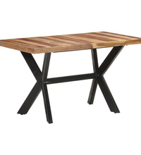 Esstisch 140x70x75 cm Massivholz Honigfarben