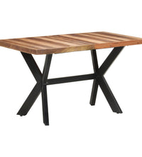Esstisch 140x70x75 cm Massivholz Honigfarben