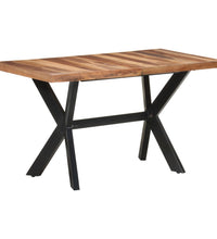 Esstisch 140x70x75 cm Massivholz Honigfarben