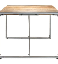 Esstisch 220x100x75 cm Raues Mango-Massivholz